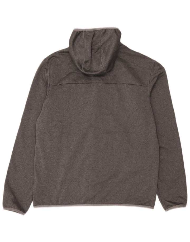 The North Face Herren-Kapuzenpullover mit Reißverschluss, groß, grau, Polyester