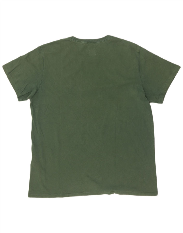 Levi's Herren-T-Shirt mit Standard-Passform, groß, grüne Baumwolle