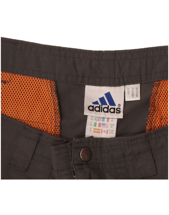 Adidas Herren Freizeitshorts XL W38 Grau Polyester