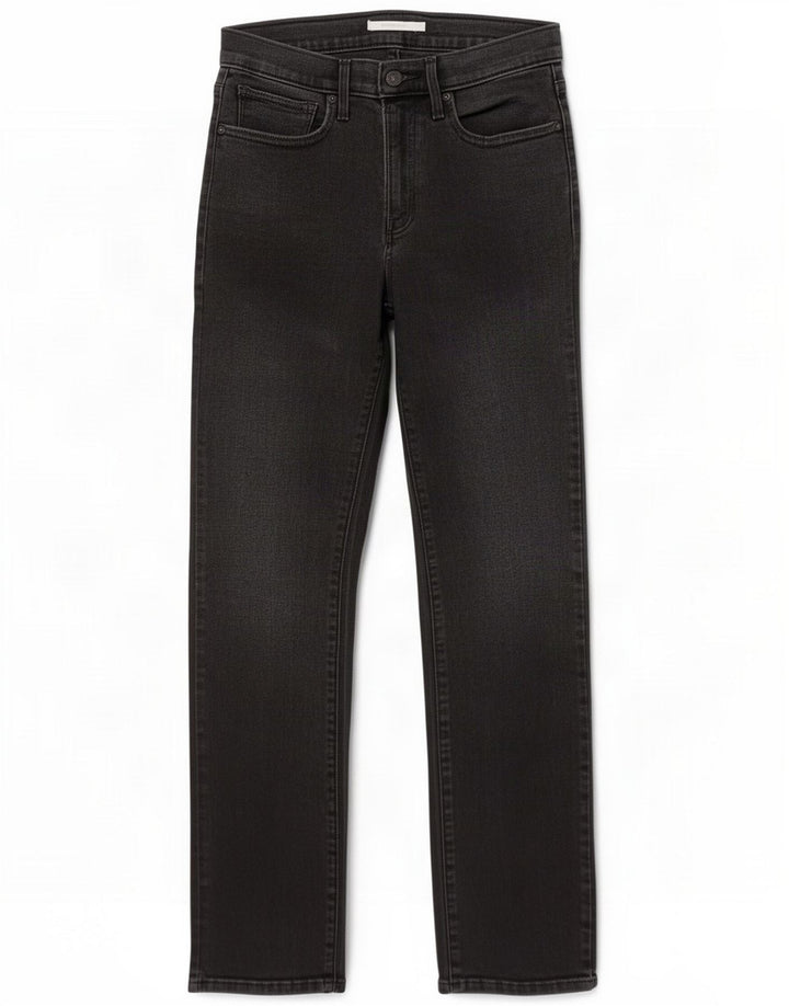 Levi's Slim Fit Jeans für Damen, W30 L32, schwarze Baumwolle