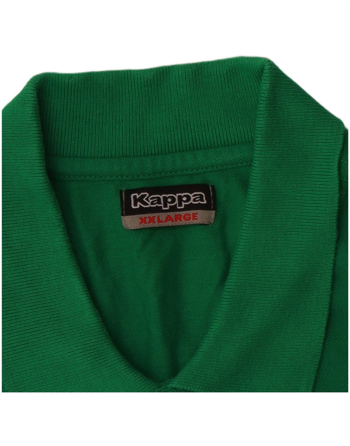 KAPPA Mens Polo Shirt 2XL Green