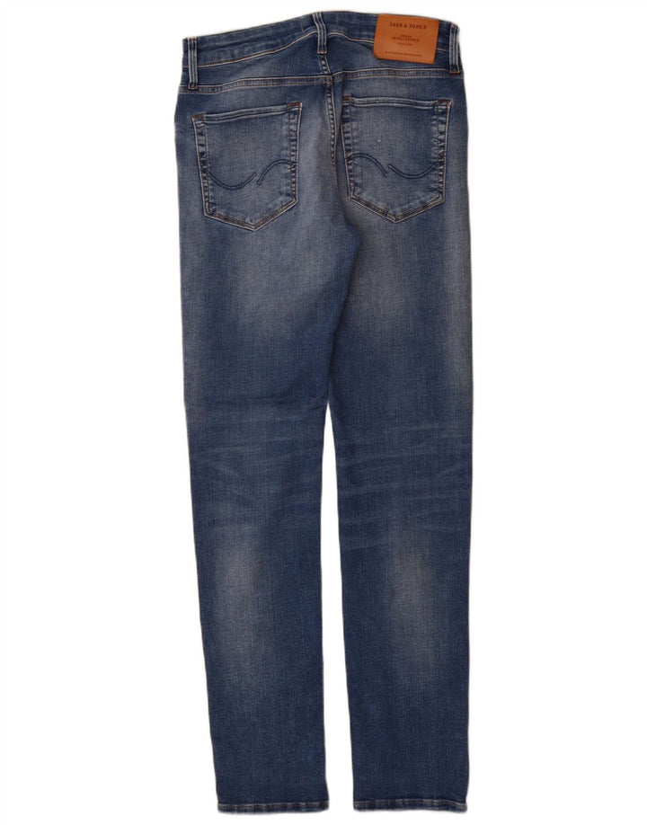 Jack & Jones Herren Slim Jeans W28 L32 Blaue Baumwolle
