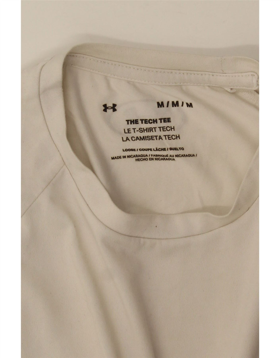 Under Armour Herren T-Shirt Top Medium Weiß