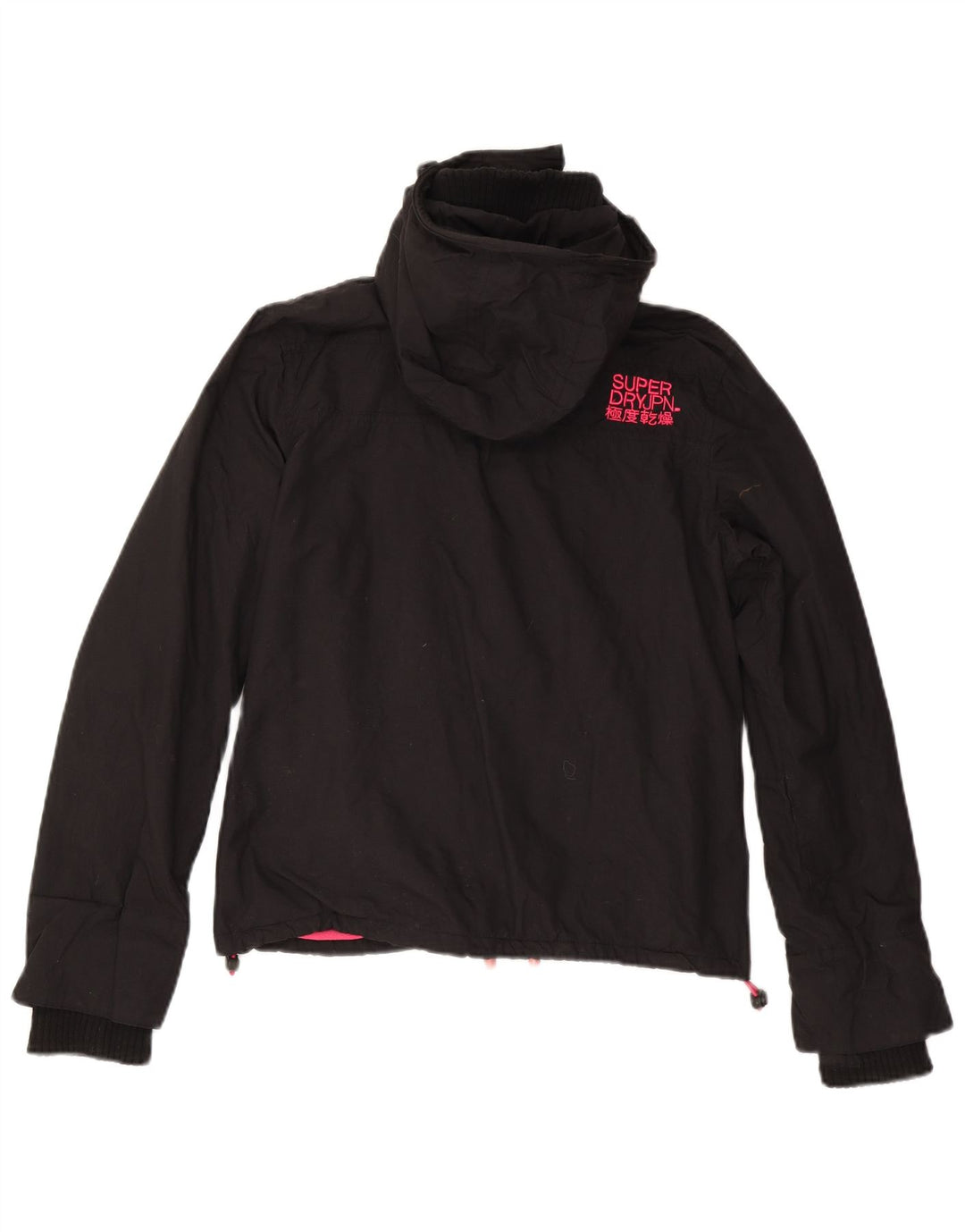 Superdry Damen The Windcheater Windjacke UK 14 Medium Schwarz