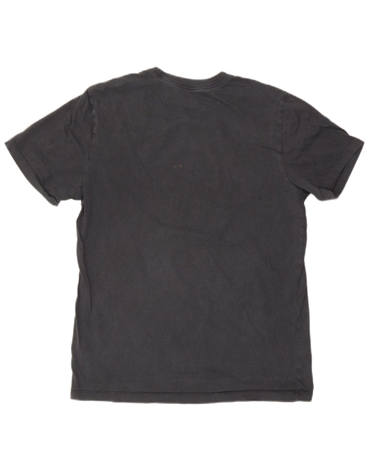 Nike Herren T-Shirt Top Large Schwarz Baumwolle
