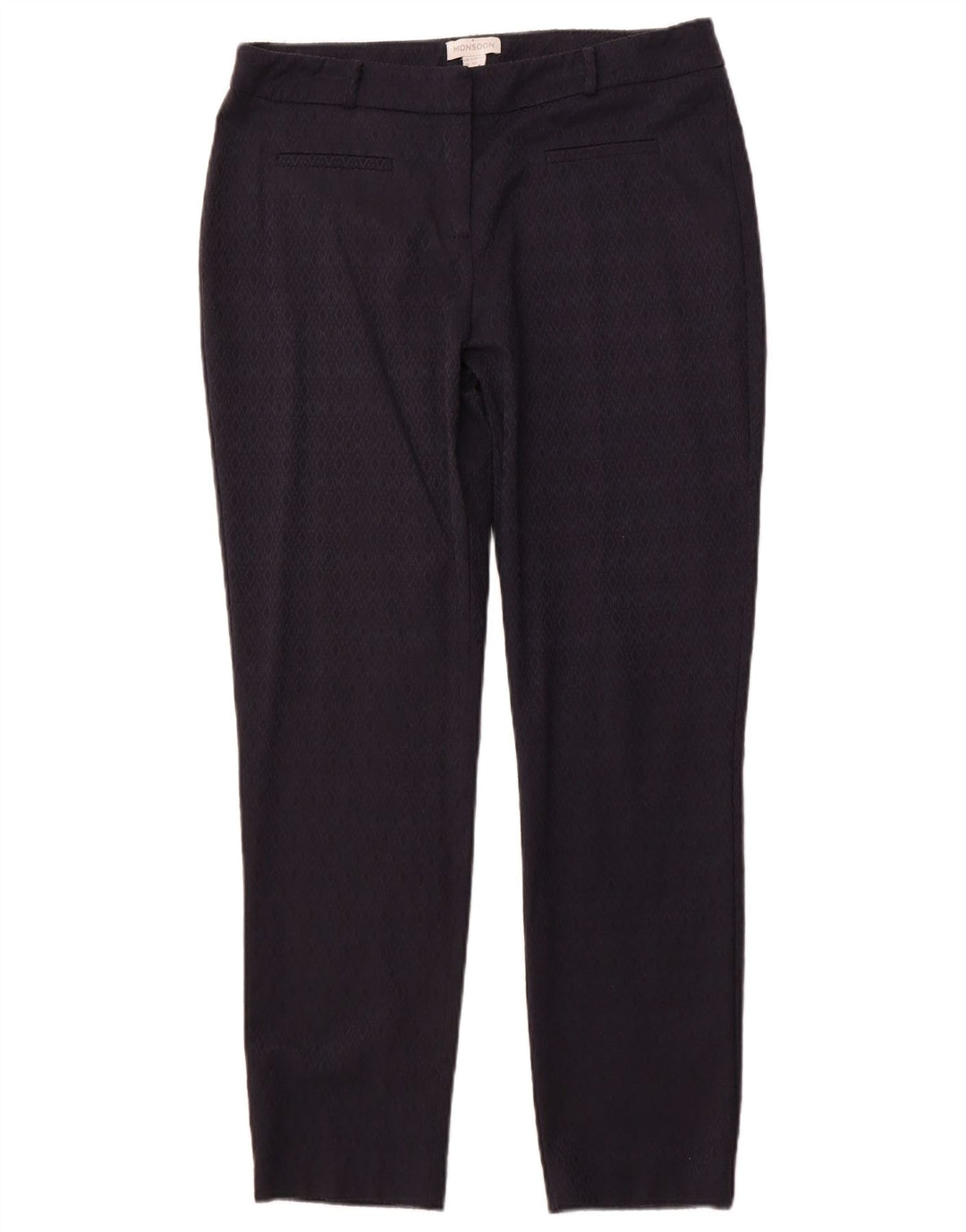 MONSOON Damen Freizeithose UK 14 Large W34 L29 Marineblau