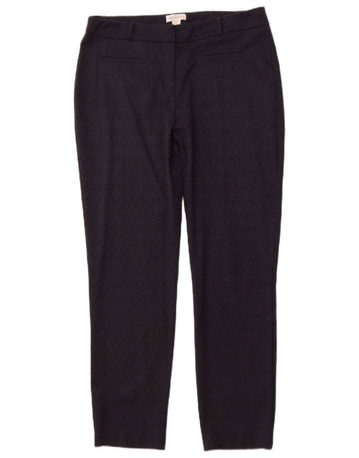 MONSOON Damen Freizeithose UK 14 Large W34 L29 Marineblau