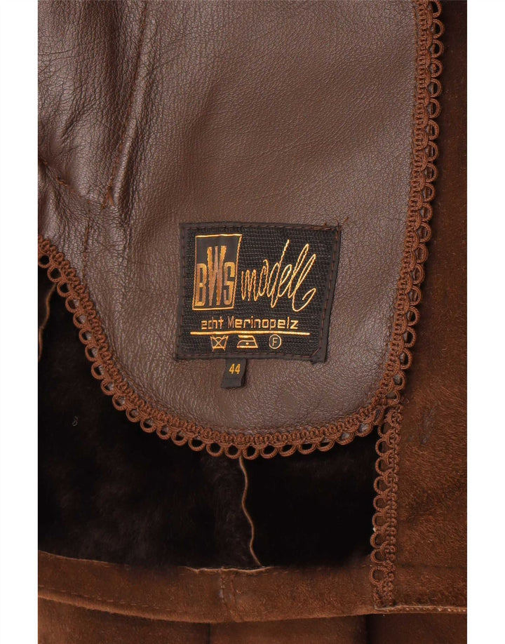 BWS Damen Lammfellmantel EU 44 XL Braun