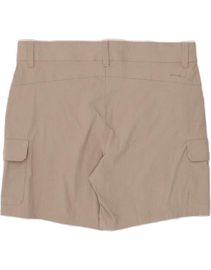 EDDIE BAUER Womens Cargo Shorts US 14 XL W36 Grey Nylon Vintage Eddie Bauer and Second-Hand Eddie Bauer from Messina Hembry 