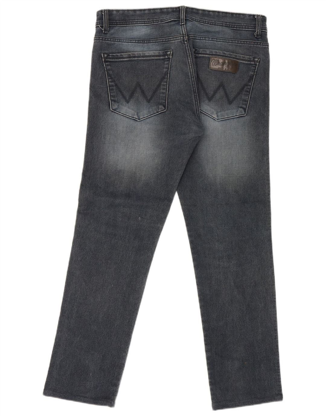 Wrangler Herren Straight Jeans W36 L30 Blaue Baumwolle