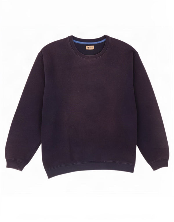Gabicci Herren Sweatshirt Pullover XL Marineblau Baumwolle