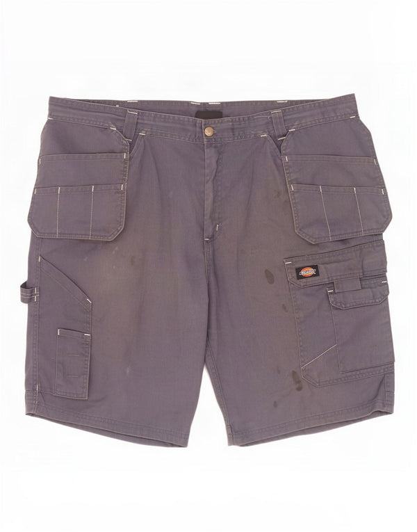 Dickies Herren Cargoshorts W42 2XL Grau Polyester