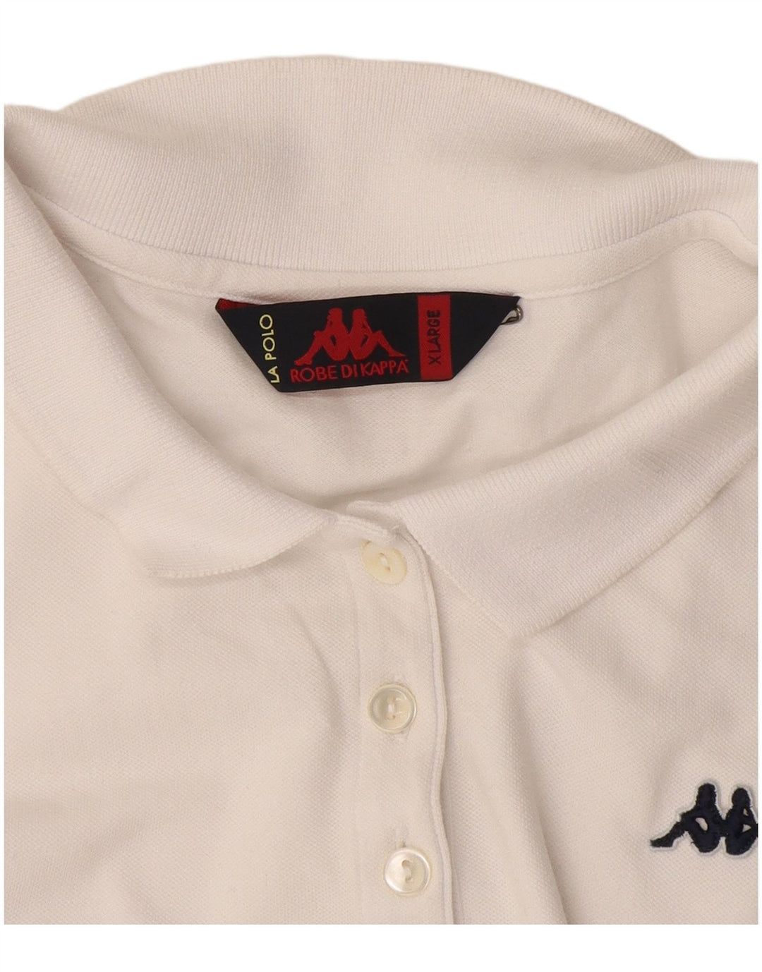Kappa Damen Poloshirt UK 18 XL Weiß