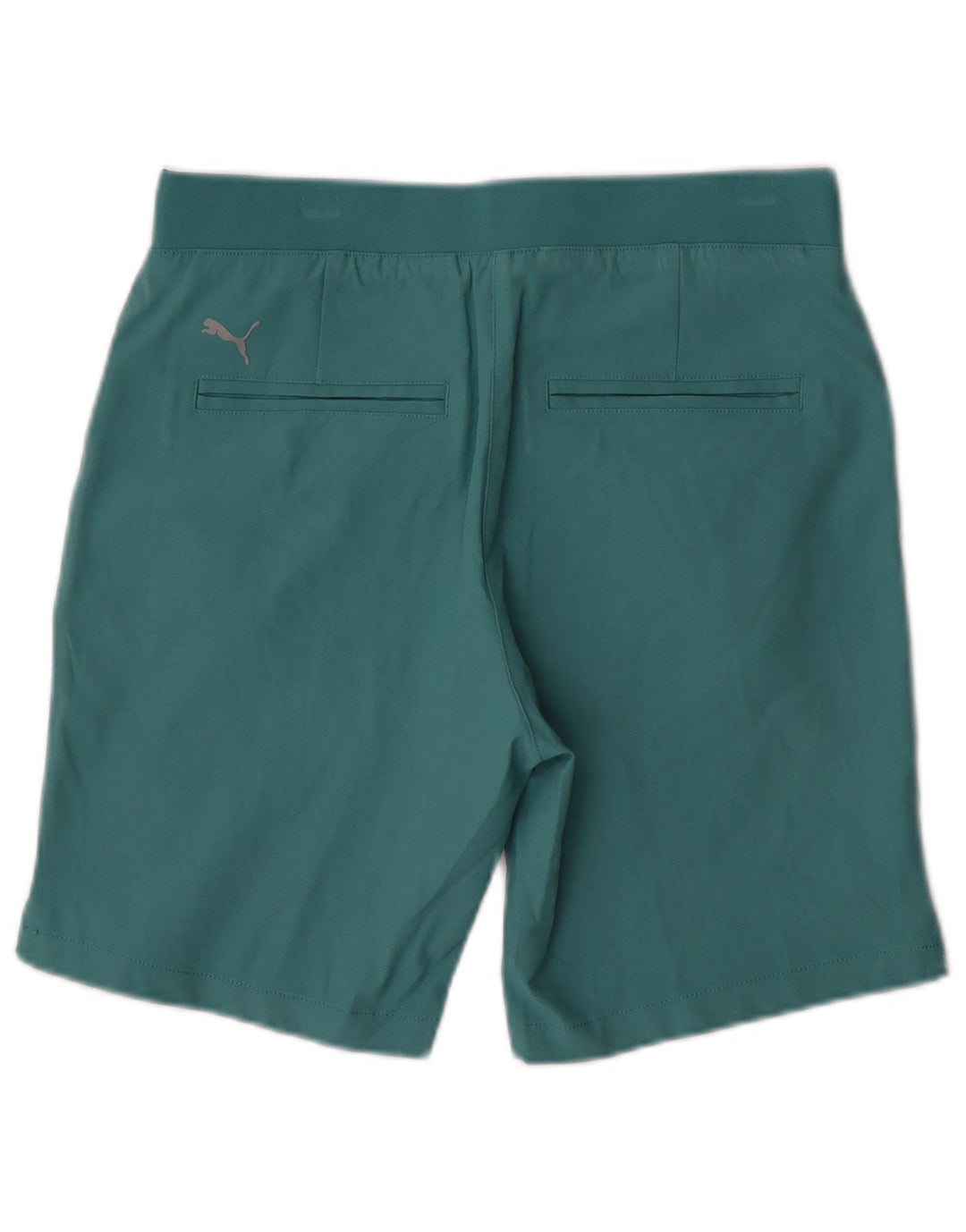 PUMA Damen Freizeitshorts, Größe S, W27, Blau, Baumwolle