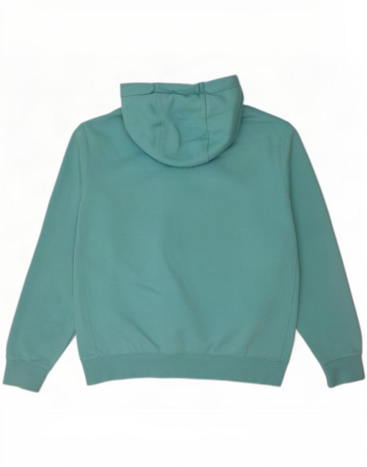 Nike Herren Kapuzenpullover aus mittelblauer Baumwolle