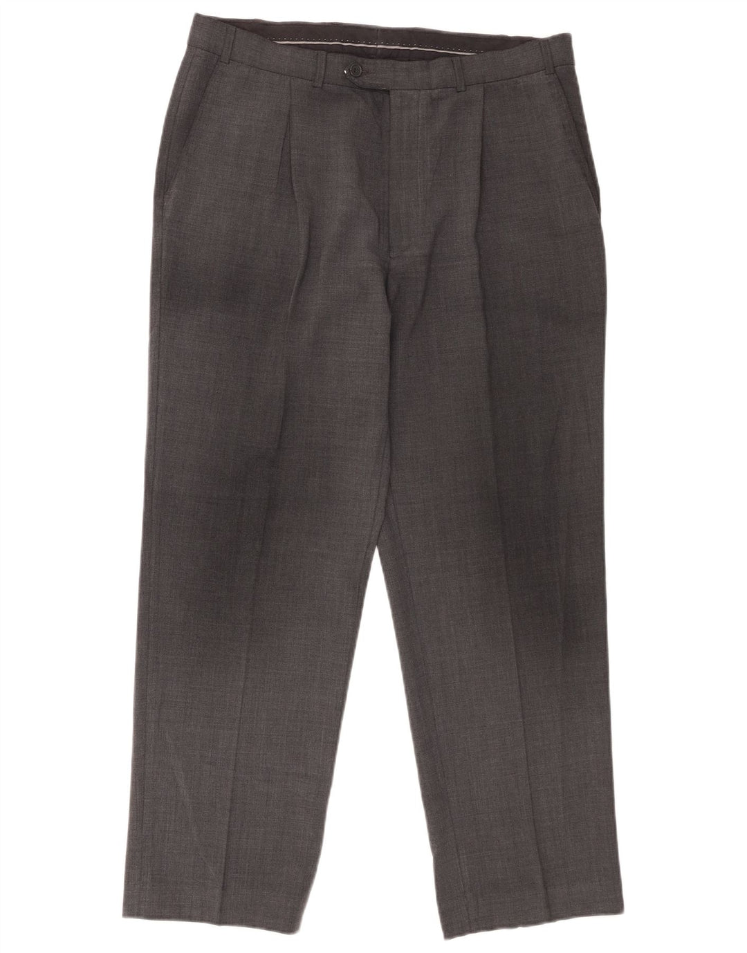 Marks & Spencer Herren-Anzughose mit Pegged-Anzug, W34, L28, Grau