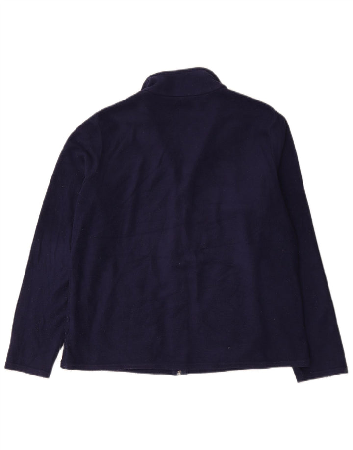 Marks & Spencer Damen Fleeceweste UK 18 XL Marineblau Polyester
