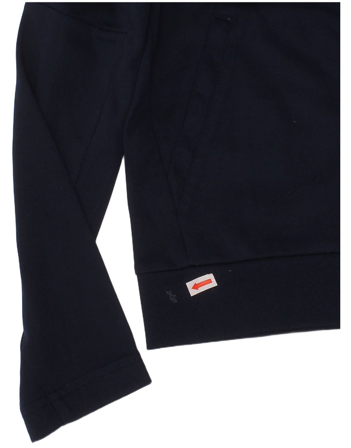 NIKE Kapuzenpullover mit Reißverschluss für Jungen, 6–7 Jahre, groß, Marineblau, Farbblock