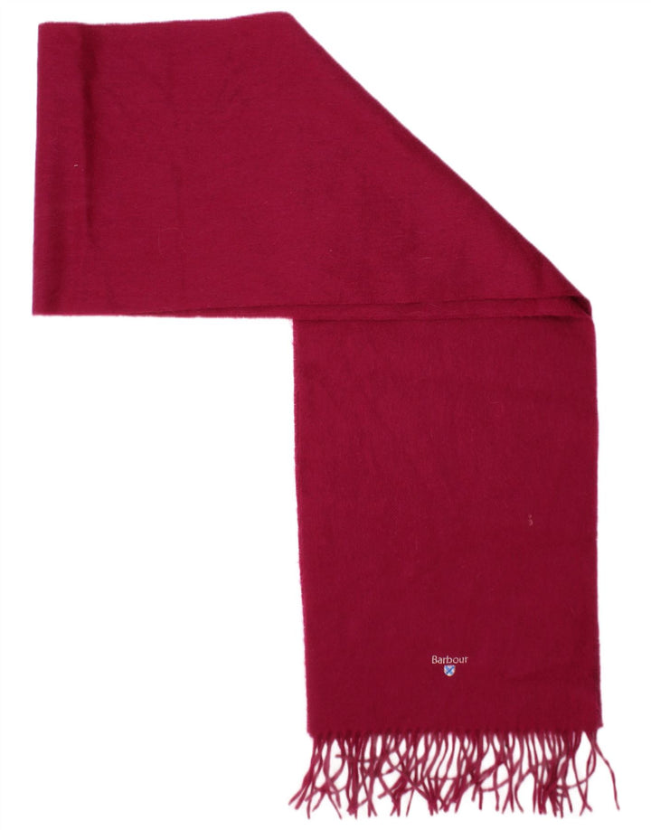 Barbour Damen-Rechteckschal, Einheitsgröße, rosa Lammwolle