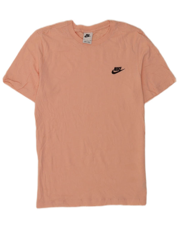 Nike Herren T-Shirt Top Small Rosa Baumwolle