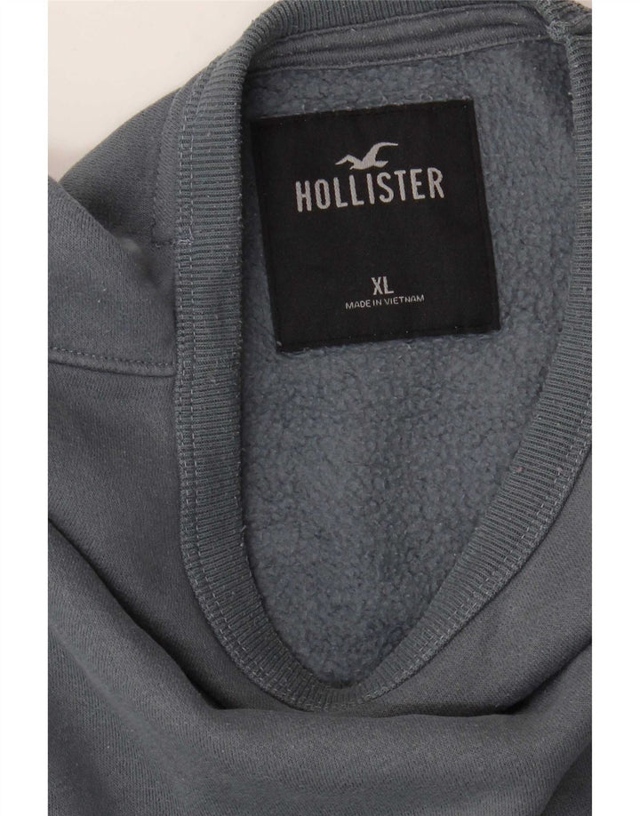 Hollister Herren Sweatshirt Pullover XL Grau