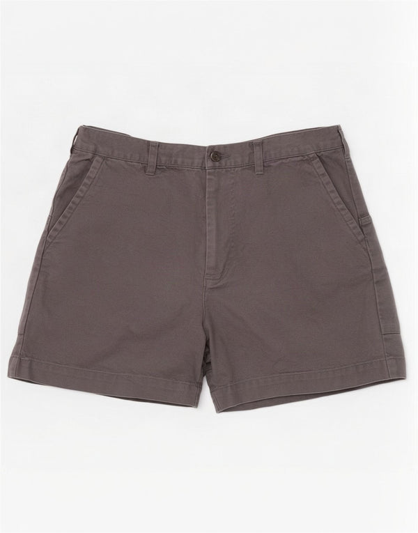 Patagonia Herren Chino-Shorts W34 Large Grau Baumwolle