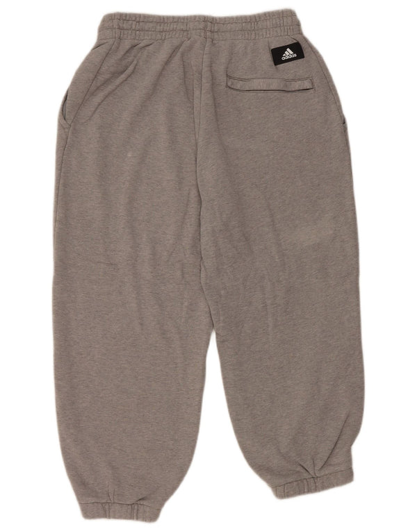 Adidas Damen Capri Loose Fit Trainingshose Jogger UK 14 Large Grau
