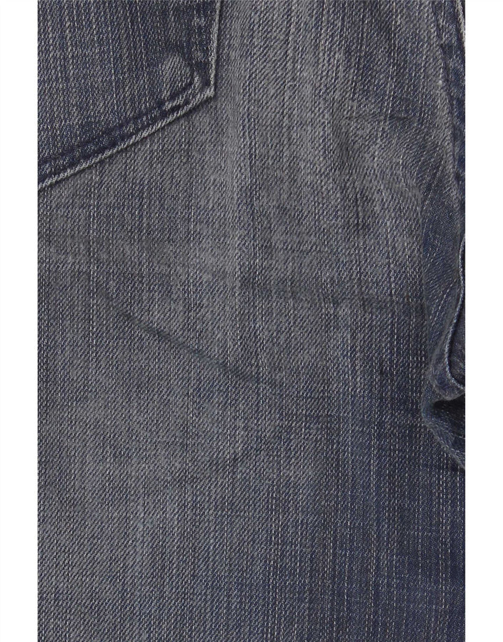 Levi's Herren 527 Bootcut Jeans W38 L32 Blaue Baumwolle