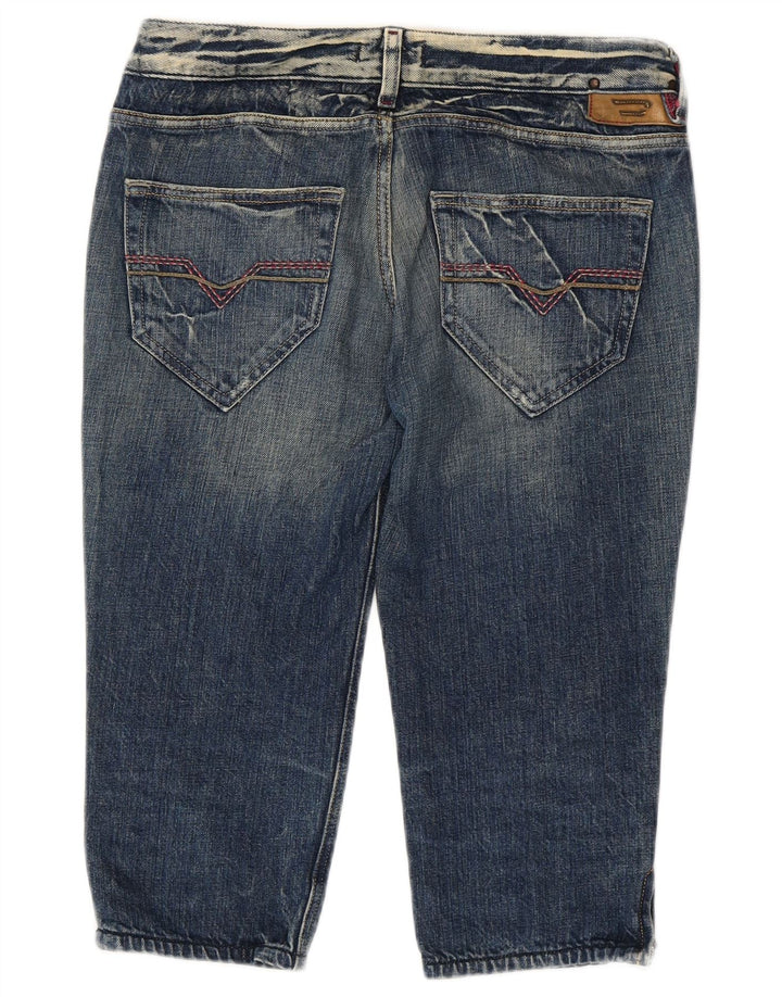 DIESEL Herren Denim-Bermudashorts W29 mittelblaue Baumwolle