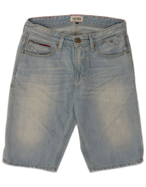 Tommy Hilfiger Herren Regular Denim Shorts W29 Mittelblaue Baumwolle