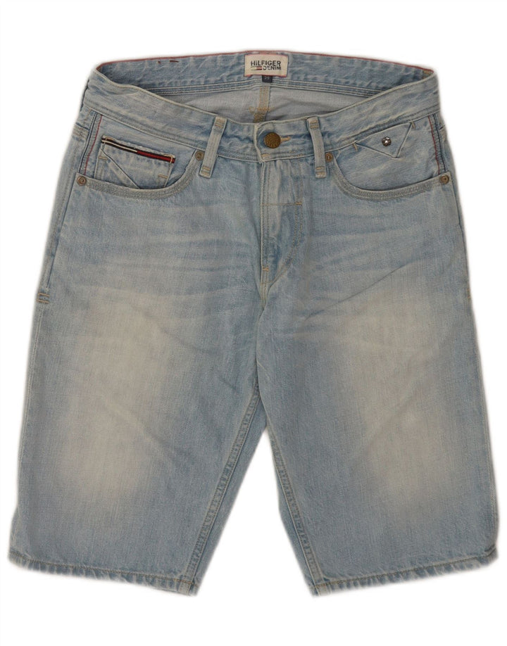 Tommy Hilfiger Herren Regular Denim Shorts W29 Mittelblaue Baumwolle