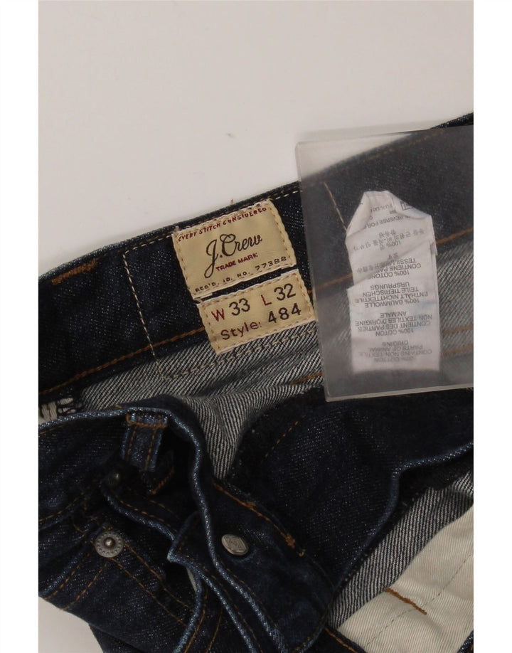 J. Crew Herren Slim Jeans W33 L32 Marineblau Baumwolle