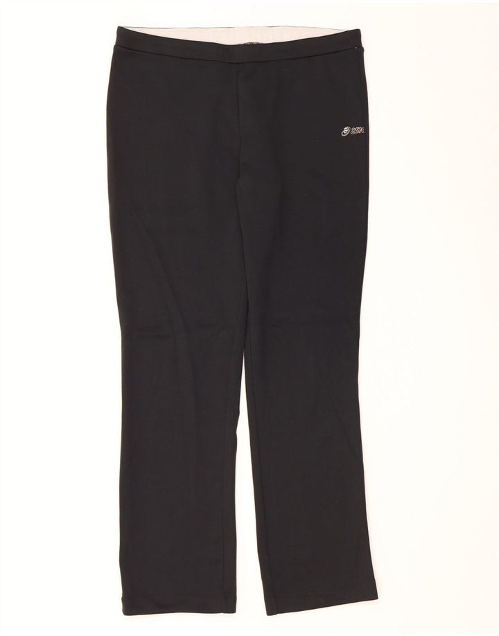 Asics Damen Trainingshose UK 18 XL Schwarz Polyamid