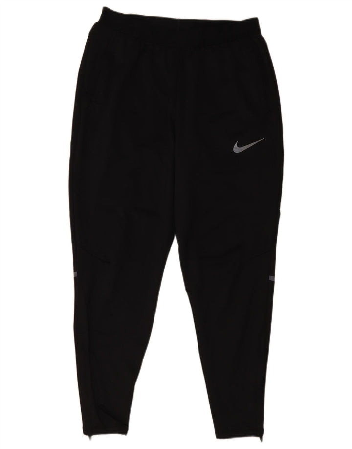 Nike Herren Dri Fit Trainingshose Mittelschwarzes Polyester