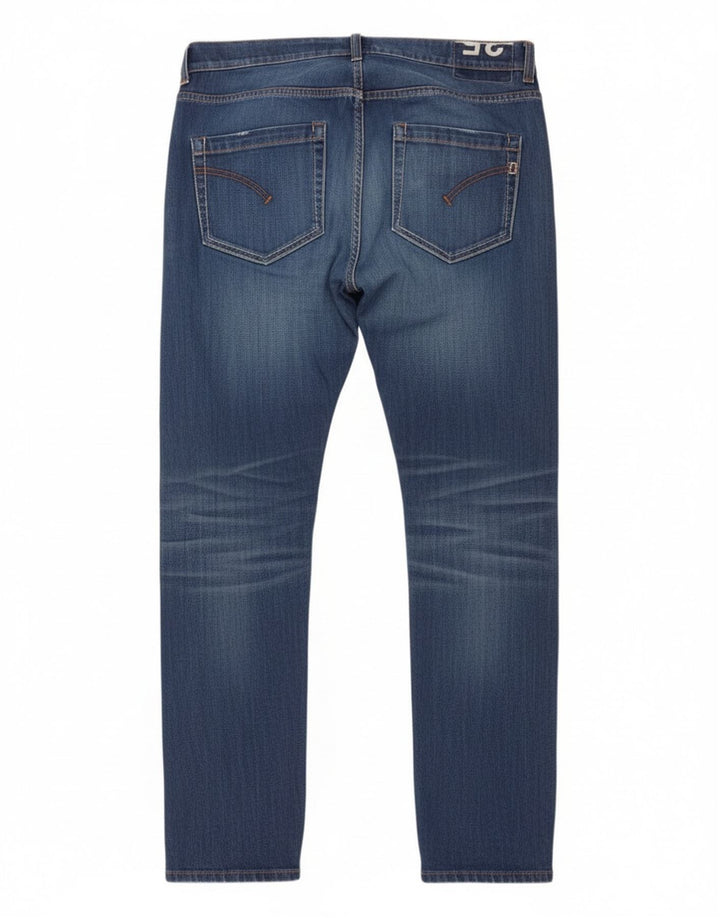 Dondup Herren Slim Jeans W35 L30 Blaues Polyester