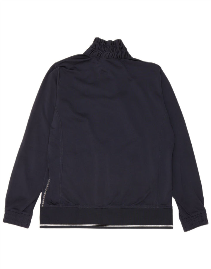 Champion Damen Easy Fit Trainingsanzug-Oberjacke UK 10 Small Marineblau