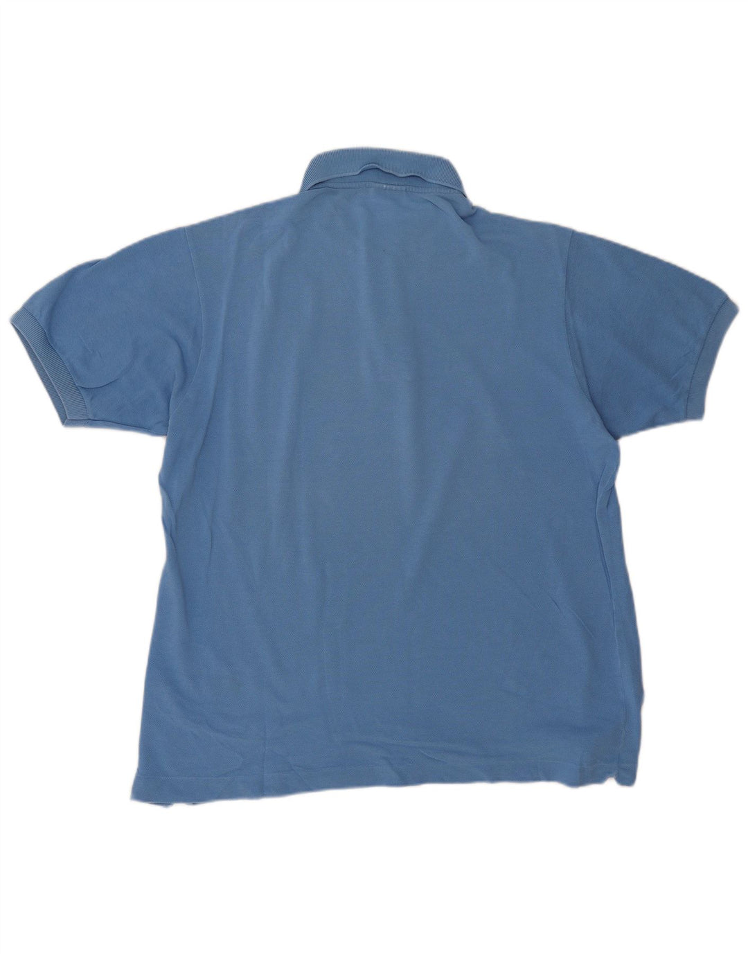 Lacoste Herren-Poloshirt, Größe 5, groß, blaue Baumwolle