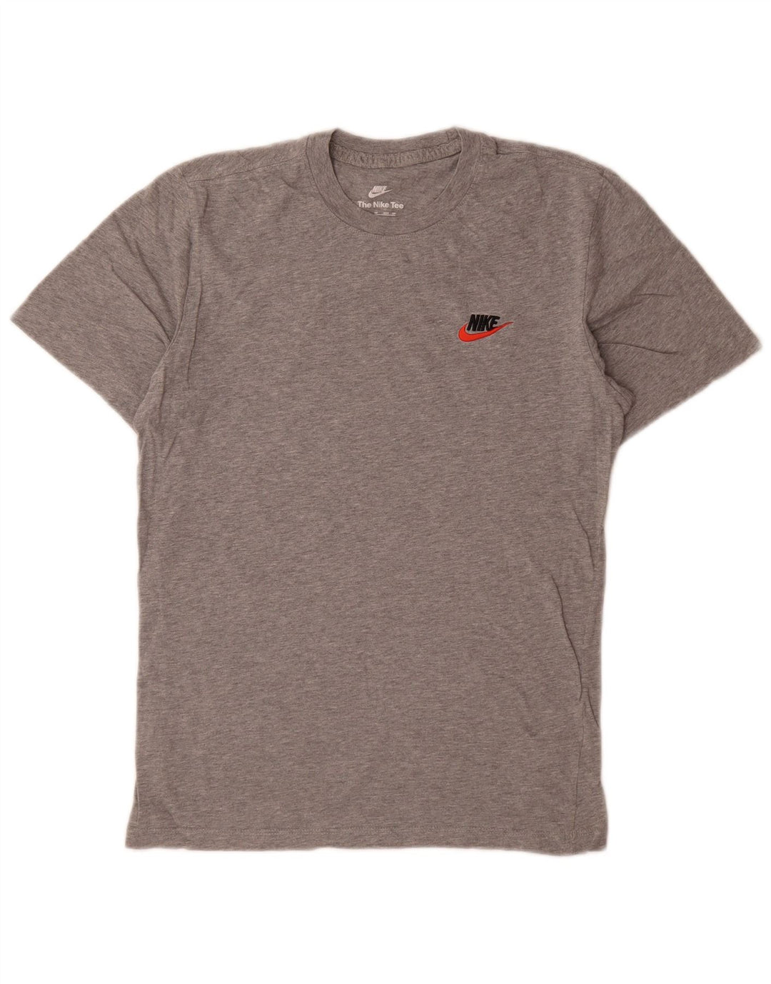 Nike Herren T-Shirt Top XS Grau gefleckte Baumwolle