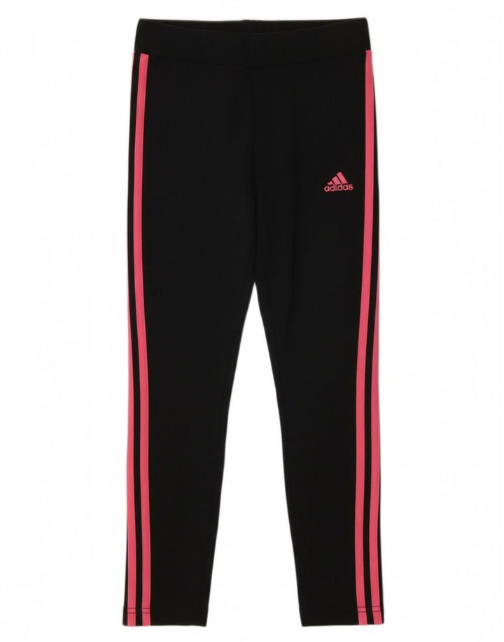 Adidas Mädchen Leggings 9-10 Jahre Schwarz