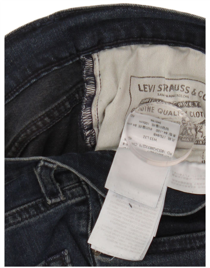 Levi's Herren 511 Slim Jeans W33 L32 Marineblau Baumwolle