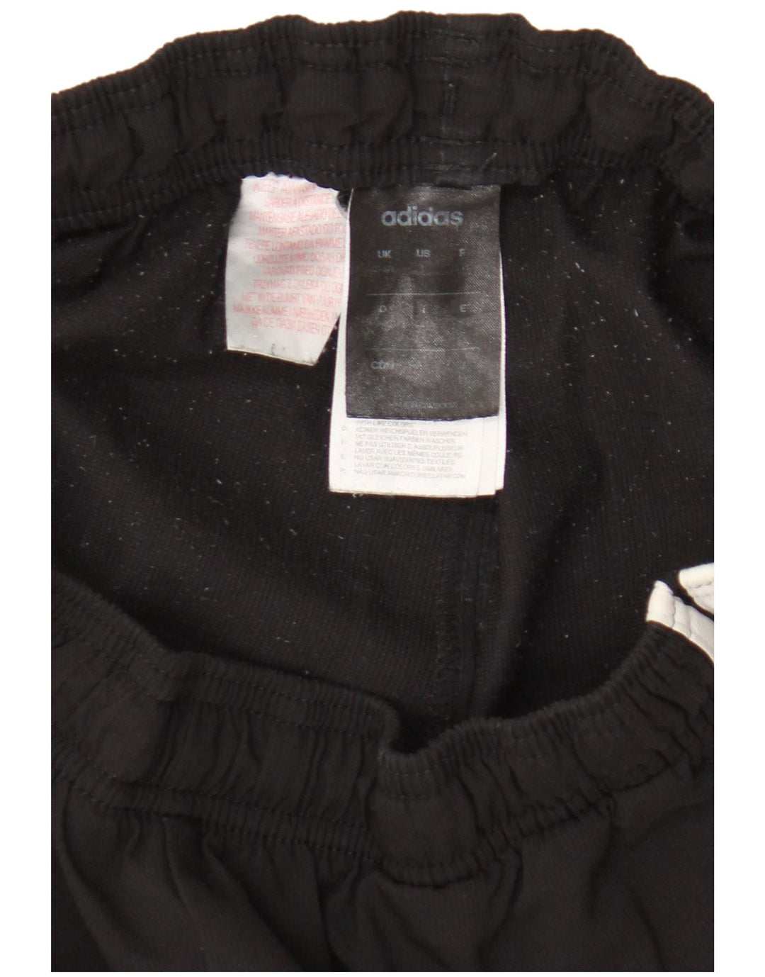 Adidas Sportshorts für Jungen, 13–14 Jahre, schwarzes Polyester