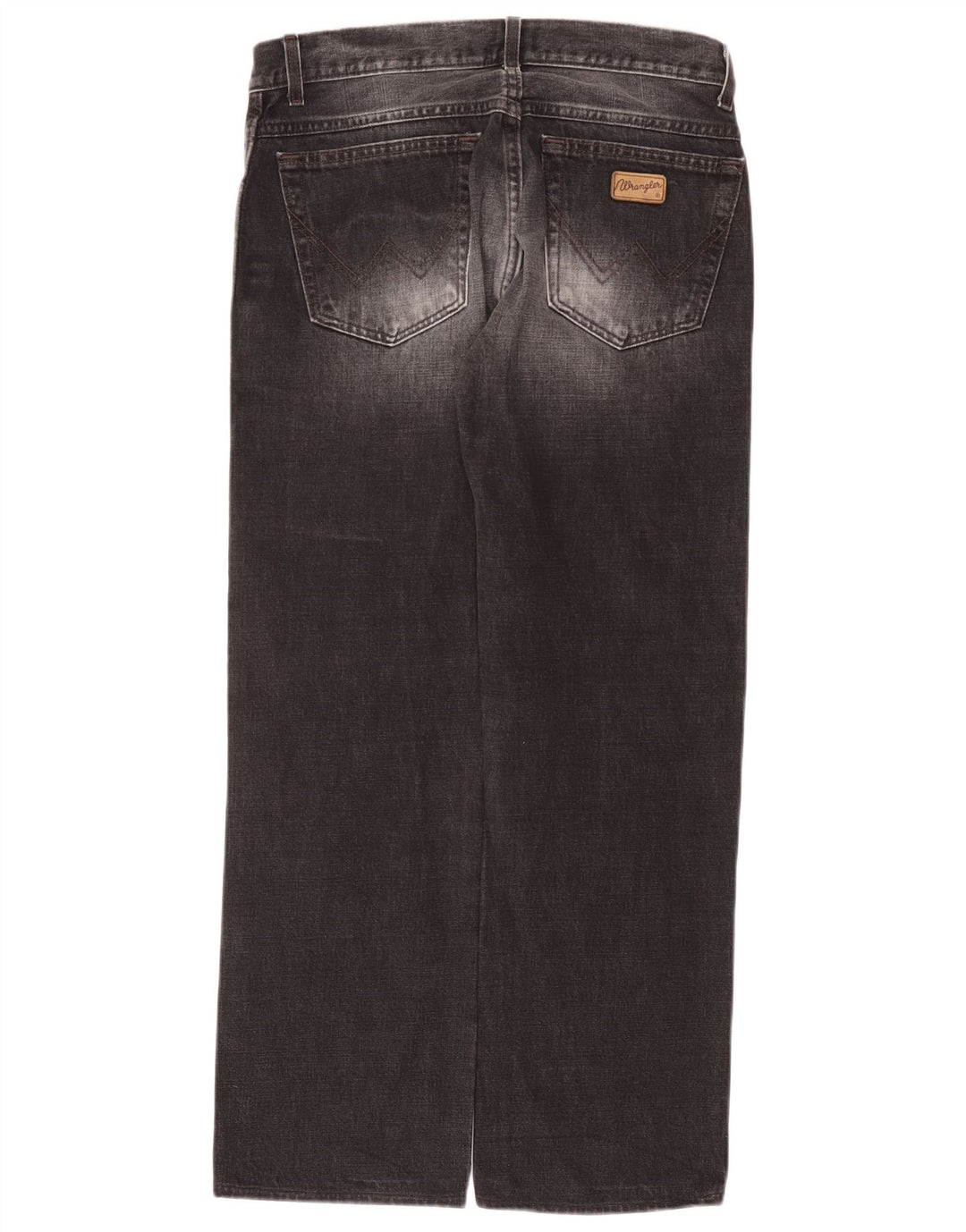 Wrangler Herren Dakota Straight Jeans W32 L30 Graue Baumwolle