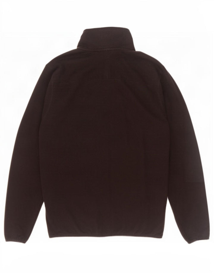 The North Face Herren-Fleecepullover mit Reißverschluss am Hals, Mittelschwarzes Polyester