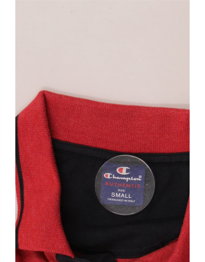 CHAMPION Herren-Poloshirt, Größe S, Rot