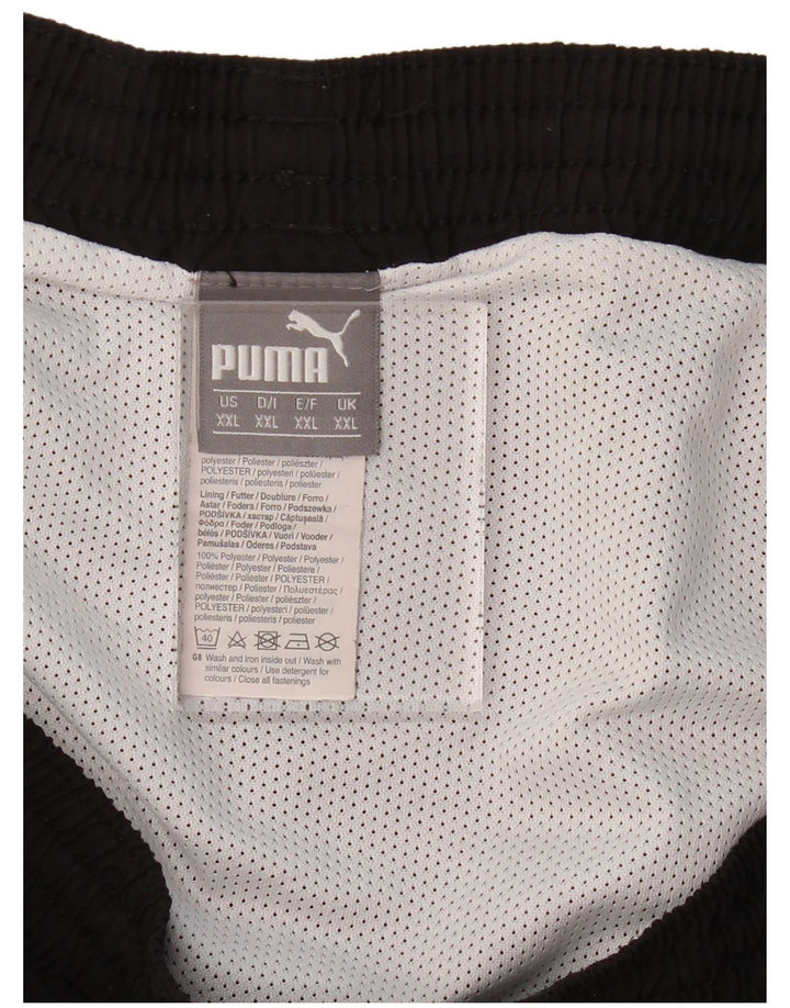 PUMA Mens BVB Dortmund Sport Shorts 2XL  Black Polyester