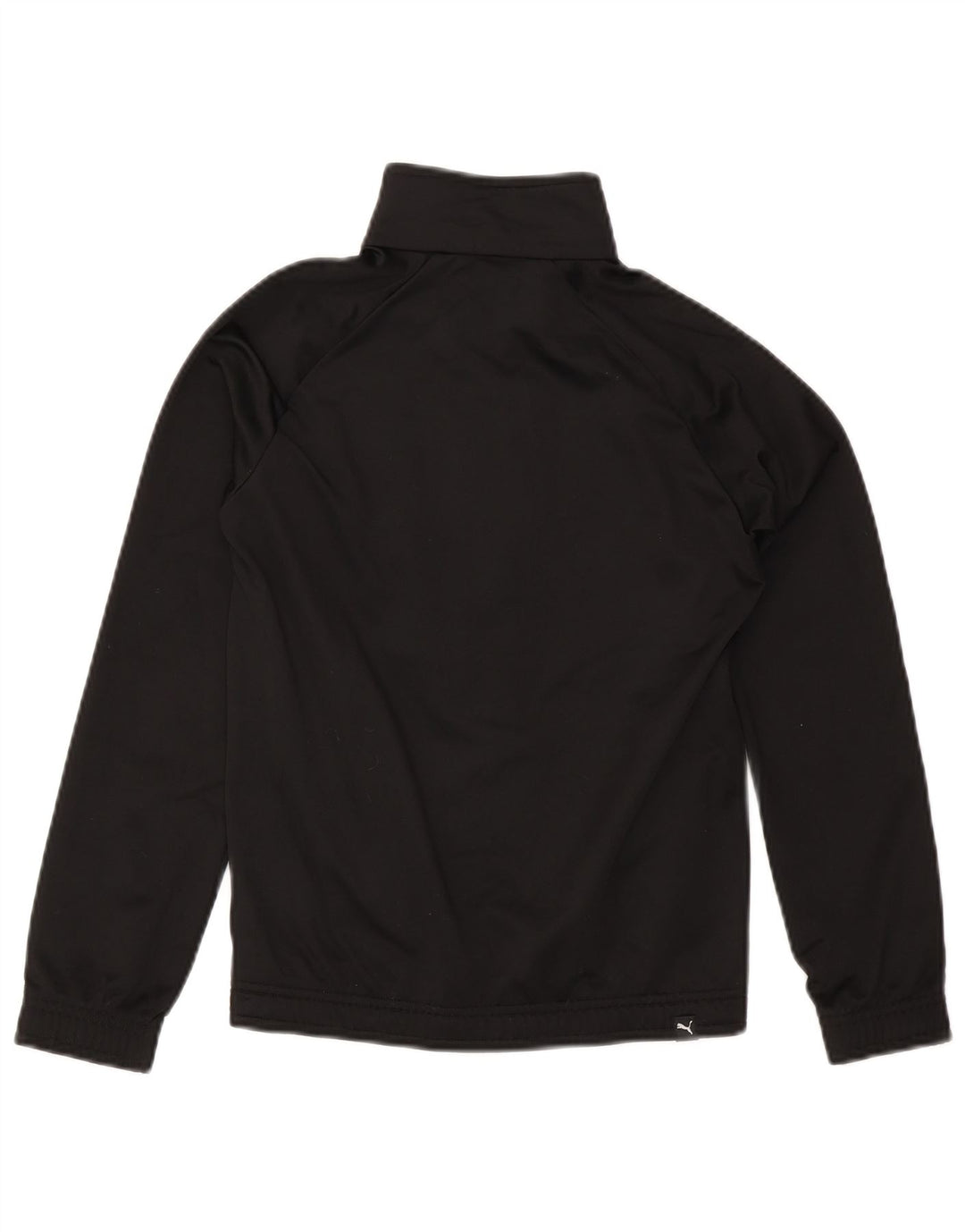 PUMA Jungen Grafik-Trainingsanzug-Top-Jacke, 11–12 Jahre, Schwarz, Farbblock