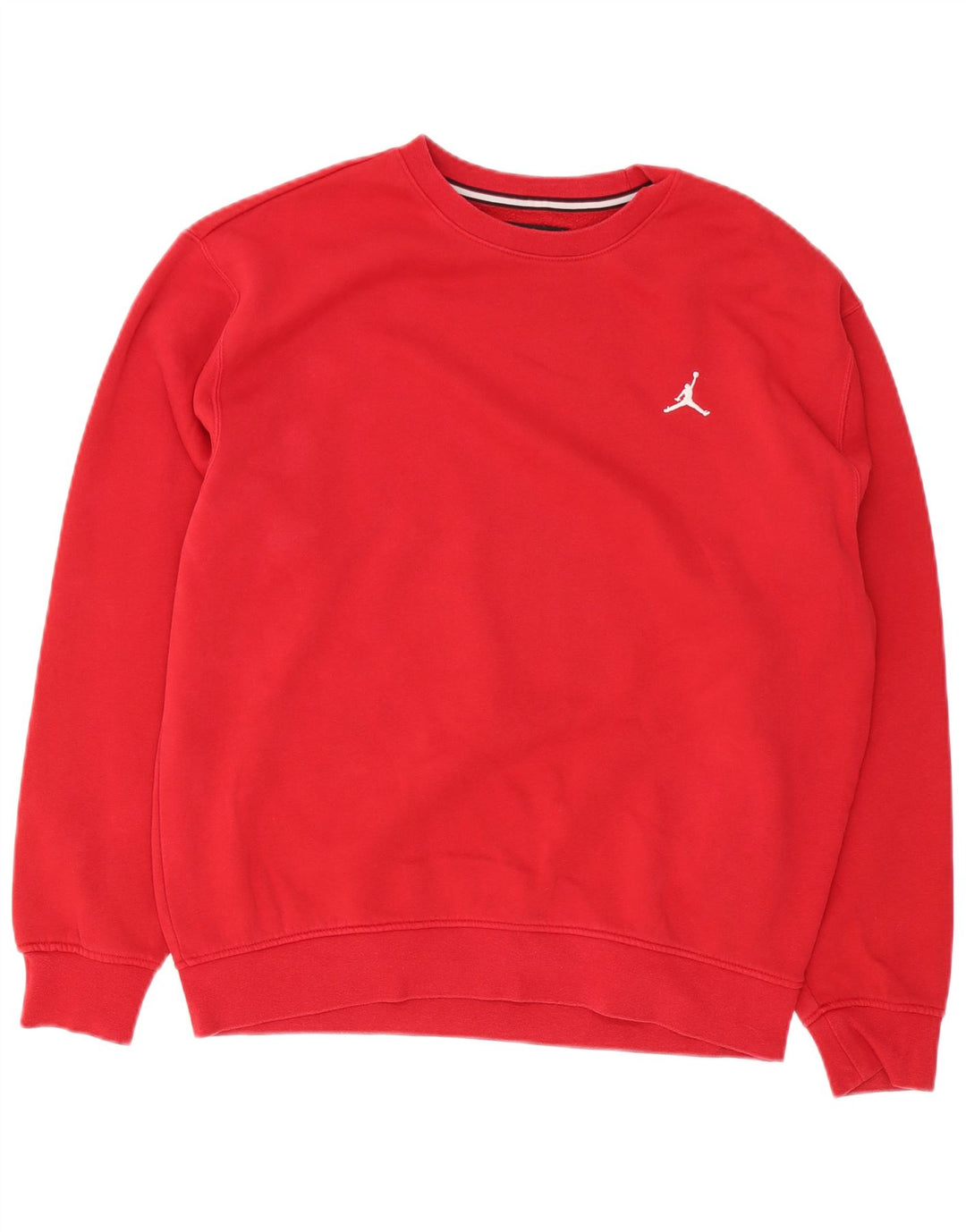 Jordan Herren-Sweatshirt-Pullover aus mittelroter Baumwolle