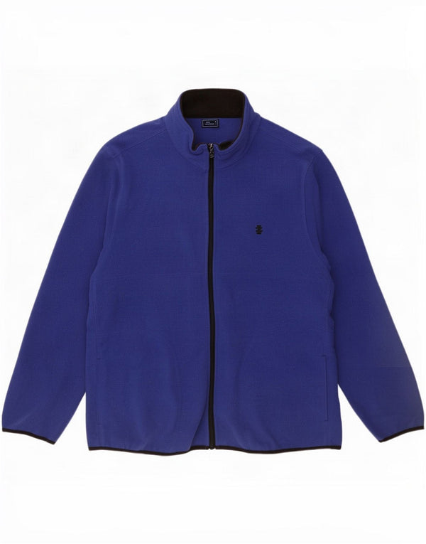 Izod Herren Fleecejacke UK 40 Groß Blau