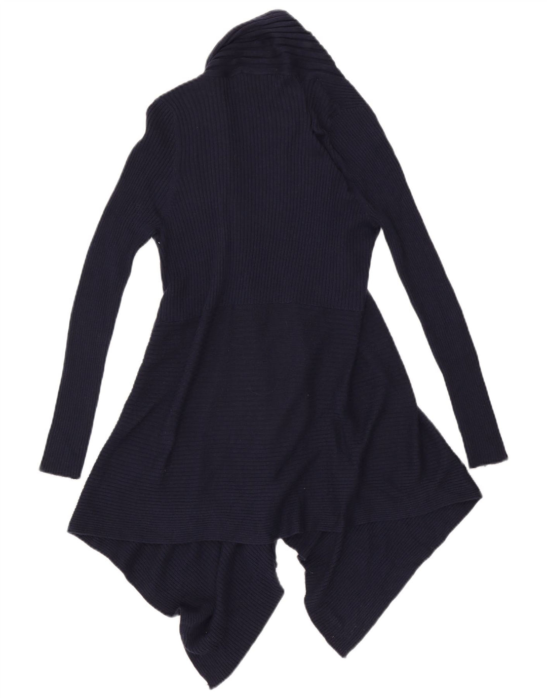 Marks & Spencer Damen Longline-Cardigan-Pullover UK 14 Medium Navy Blue