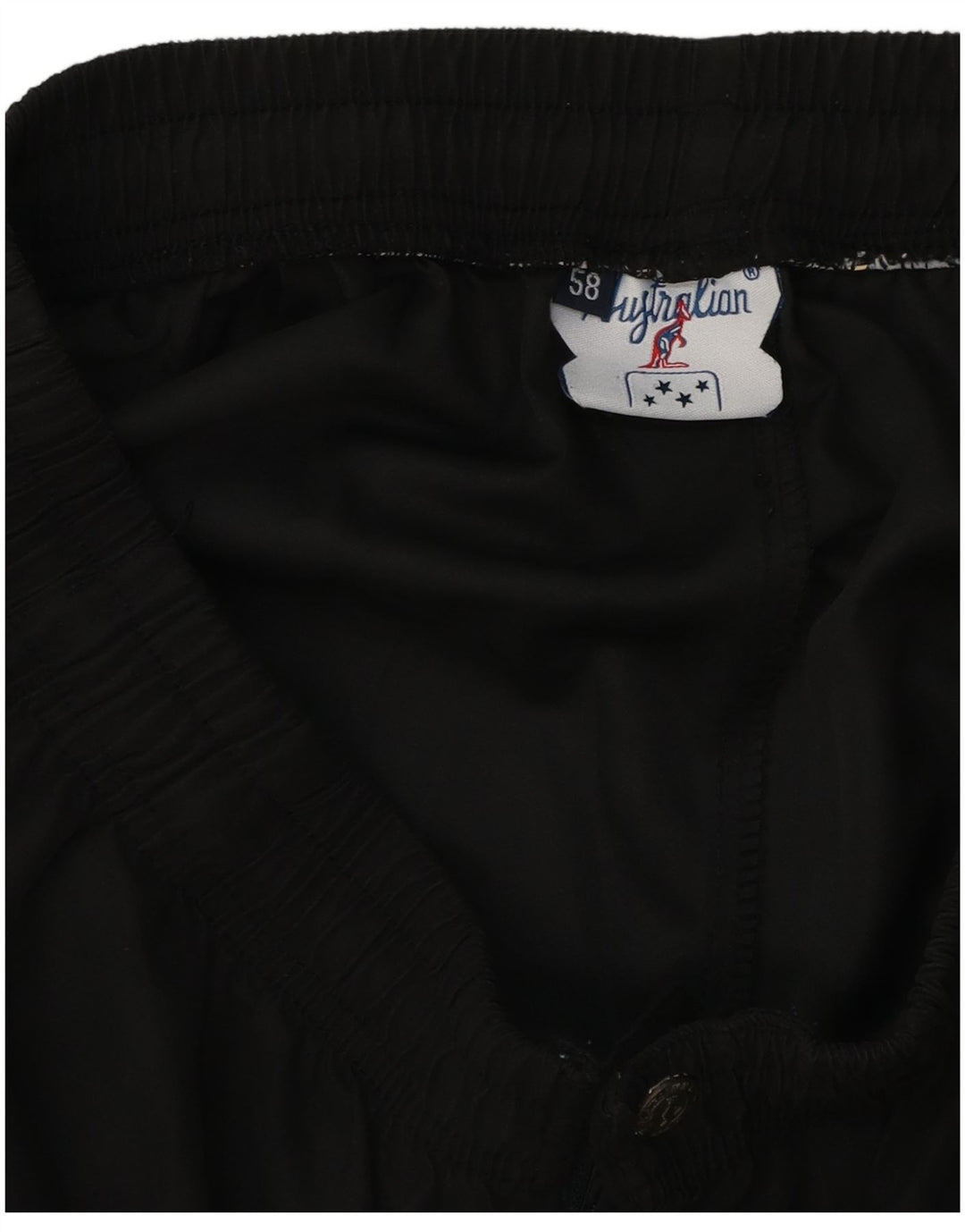 AUSTRALIAN L'ALPINA Herren Sportshorts IT 58 2XL Schwarz Polyester